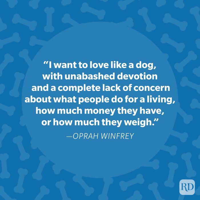 Oprah Winfrey Dog Quote