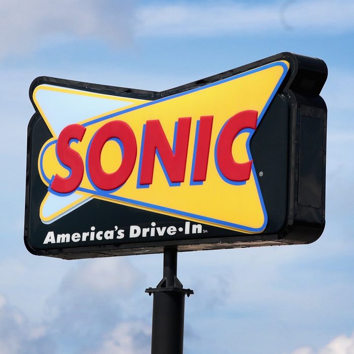 CICERO, IL - SEPTEMBER 25: A sign advertises the location of a Sonic restaurant on September 25, 2018 in Cicero, Illinois. Inspire Brands Inc., the parent company of Arby's and Buffalo Wild Wings, announced today that it was buying Sonic for $2.3 billion. (Photo by Scott Olson/Getty Images)
