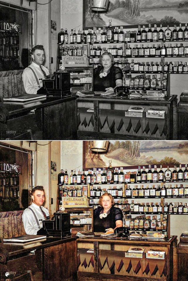 colorized bar