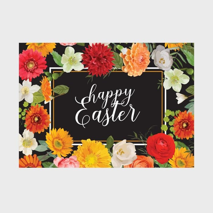 Garden Easter Card