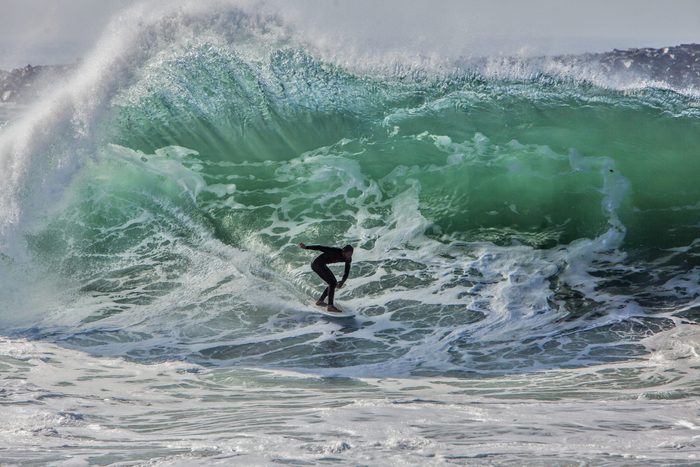High Surf at the Wedge
