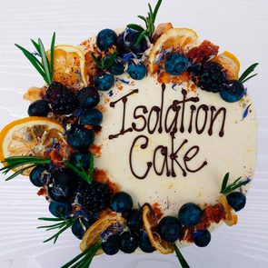 isolation cake from luminary bakery