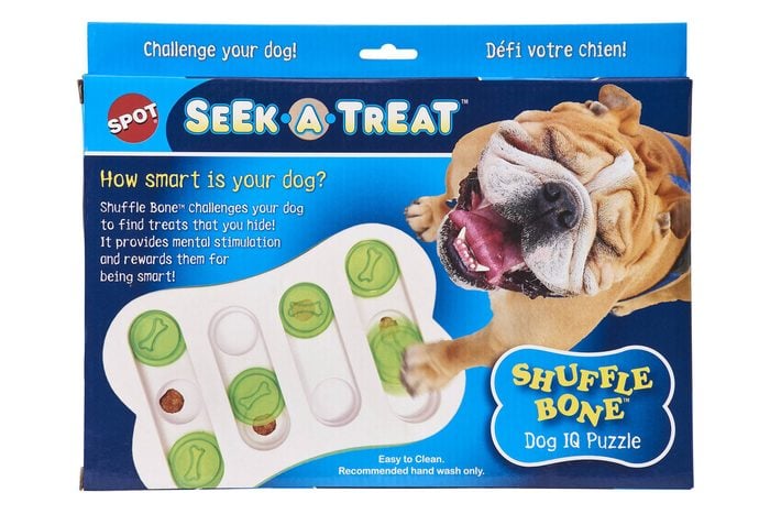 Spot Seek A Treat Shuffle Bone Dog Puzzle Toy