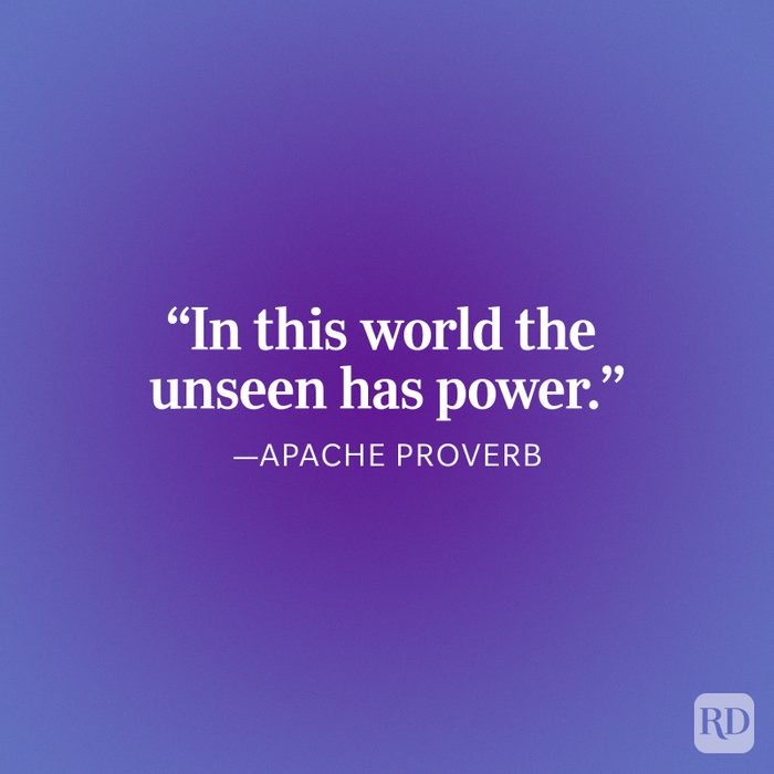 Apache Proverb Positive Affirmation