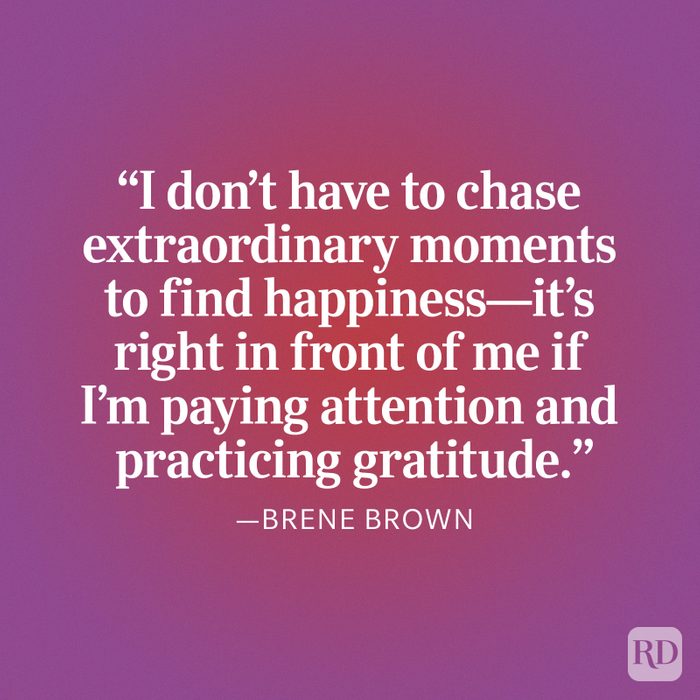Brene Brown Gratitude Quote