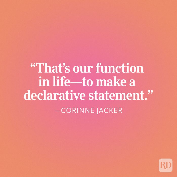 Corinne Jacker Life Quote