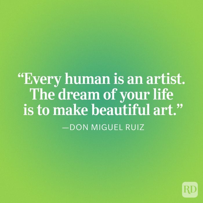 Don Miguel Ruiz Artist Quote