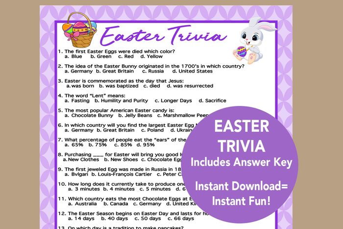 Easter Trivia