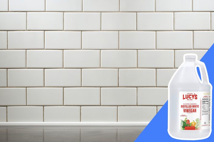 don't clean grout lines with bleach