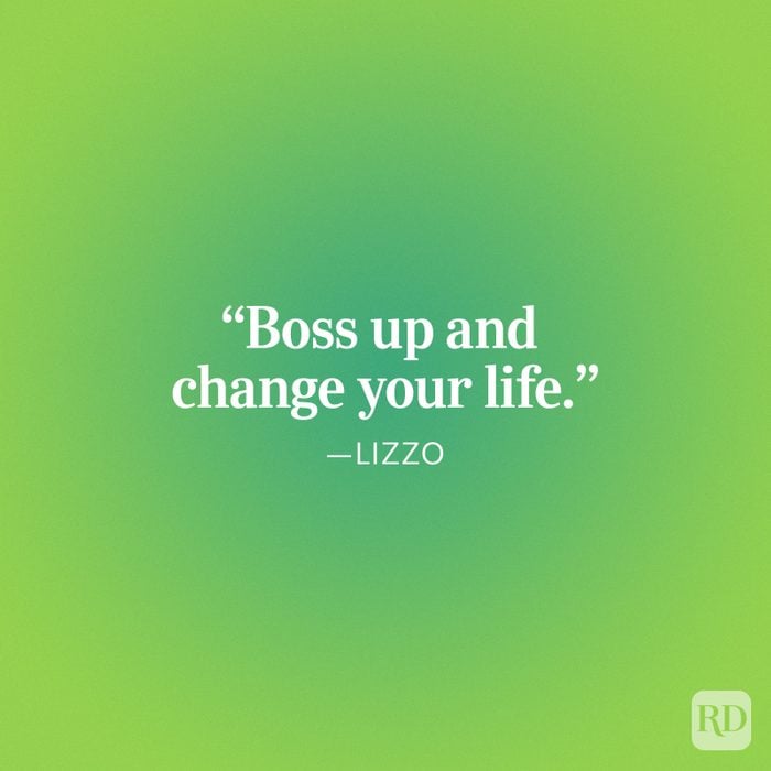 Lizzo Boss Up Quote