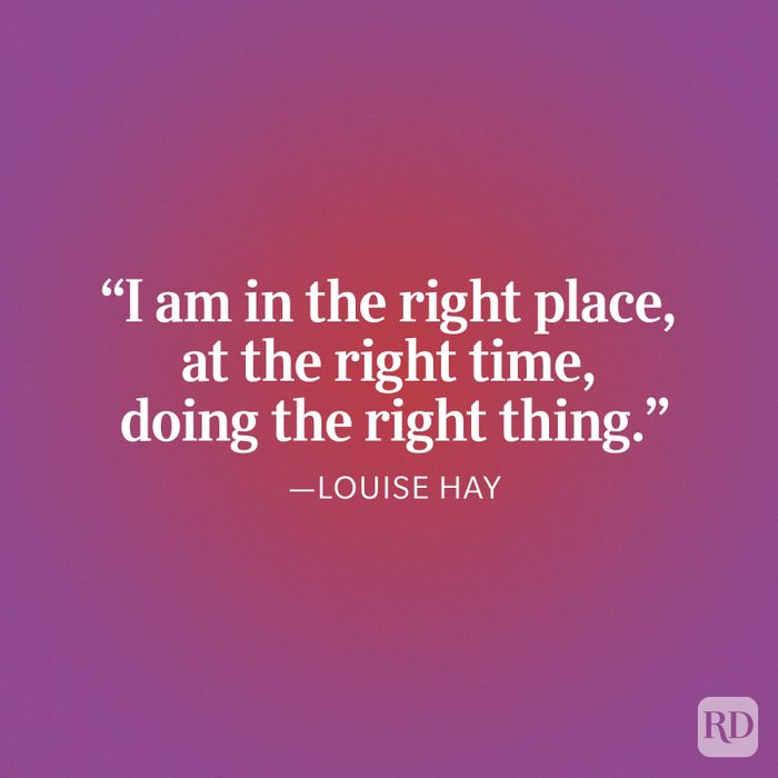 Louise Hay Positive Affirmation