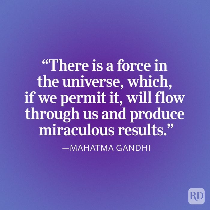 Mahatma Gandhi Universe Quote