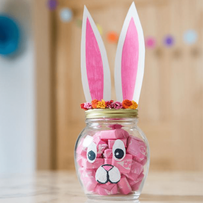 Mason Jar Bunny Easter Basket Ecomm Via Hgtvhome
