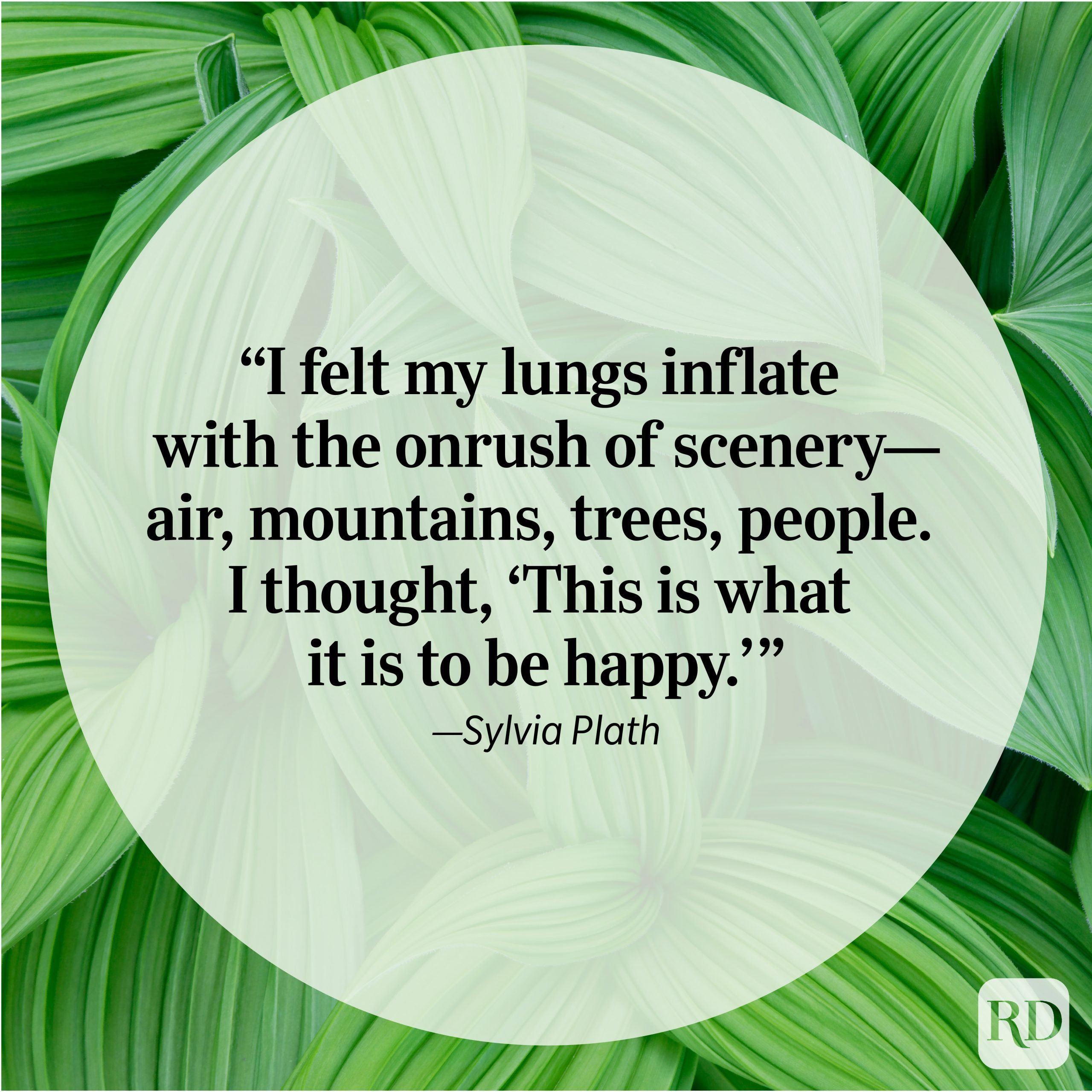 Nature Quote By Sylvia Plath