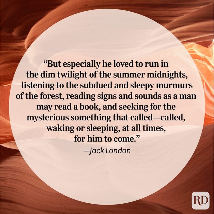 Nature Quote By Jack London