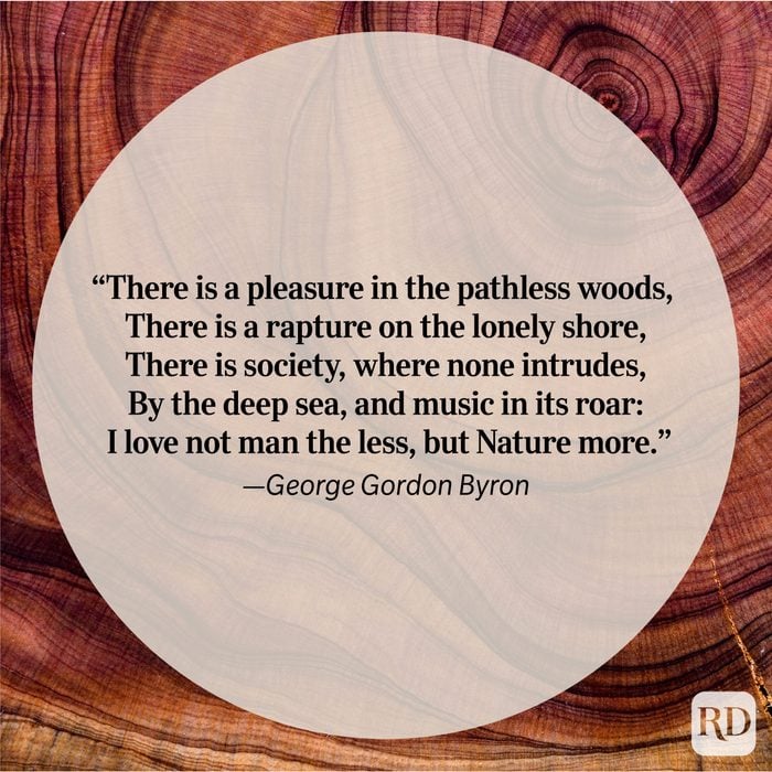 Nature Quote By George Gordon Byron