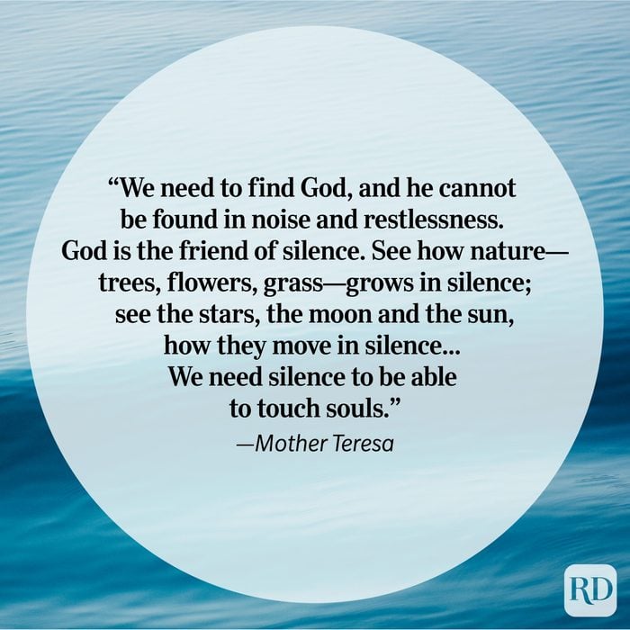 Nature Quote By Mother Teresa