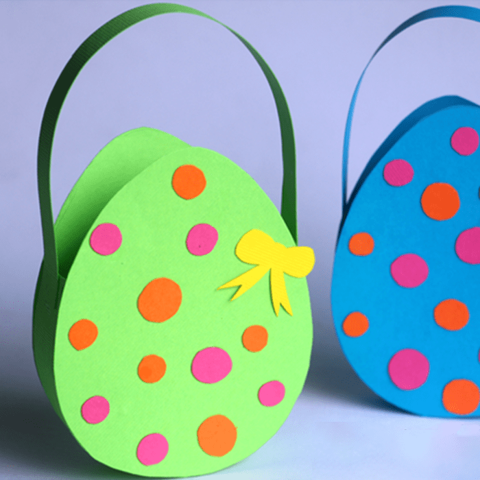 Paper Egg Easter Basket Ecomm Via Thelittlecrafties