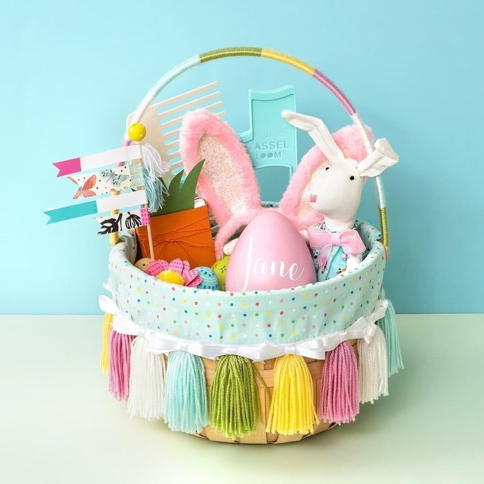 Tassles Easter Basket Via Studioartist Spb Instagram