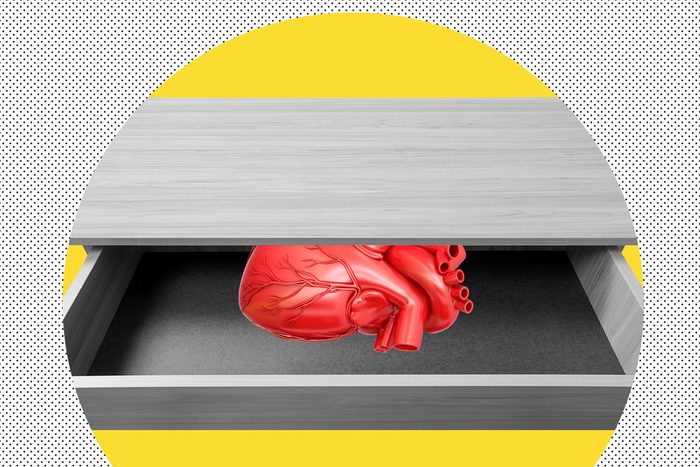 Heart in Desk Drawer