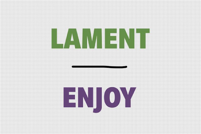 Lament/Enjoy