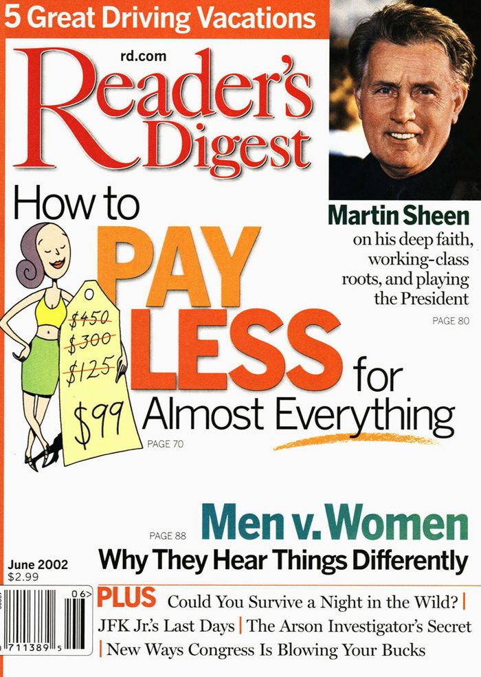 2002 June Readers Digest Cover
