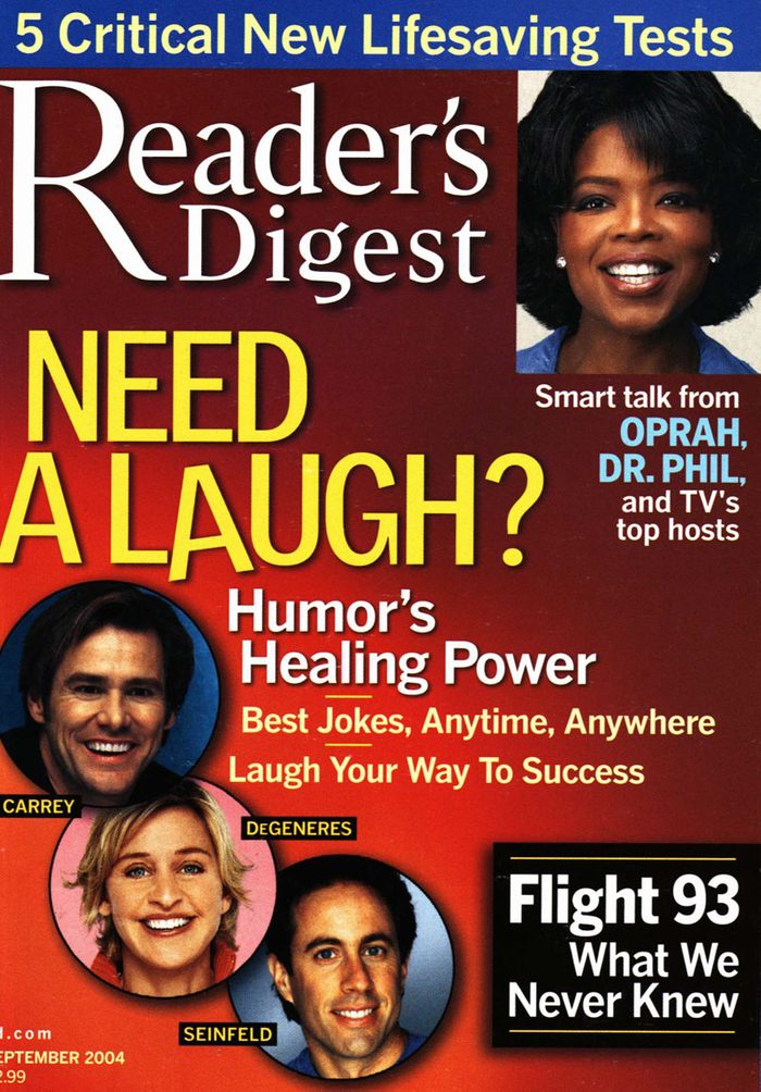 2004 September Readers Digest Cover