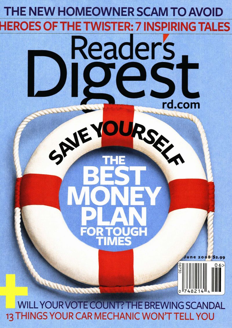 2008 June Readers Digest Cover
