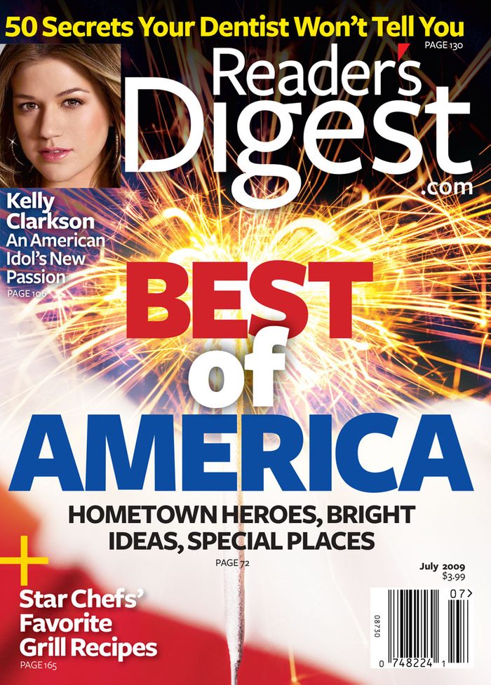 2009 July Readers Digest Cover