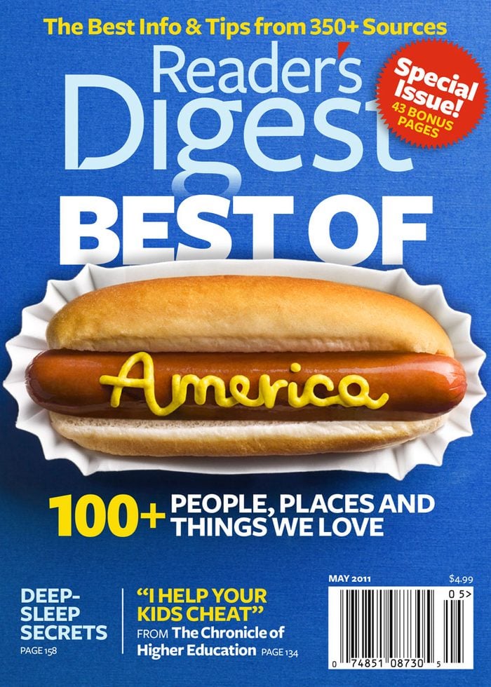 2011 May Readers Digest Cover