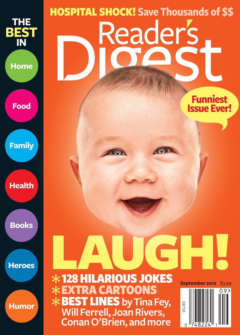 2012 September Readers Digest Cover