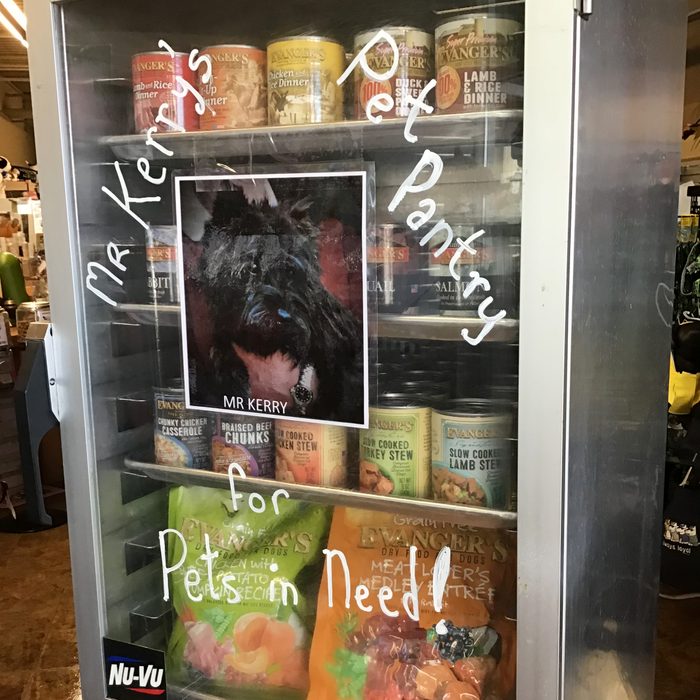 Food pantry just for pets