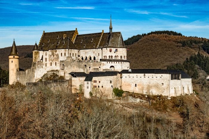 Vianden Castle In Luxembourg