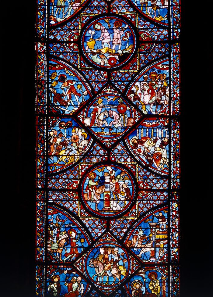 Legend of Charlemagne, Chartres Cathedral