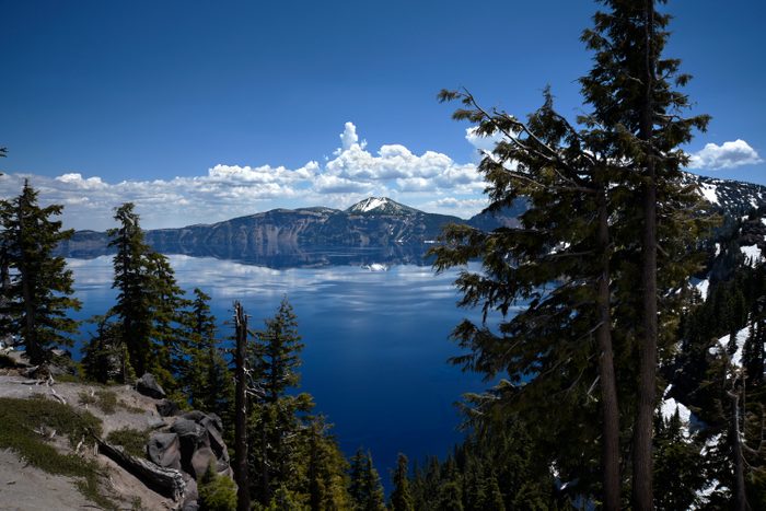 Crater Lake National Park in Oregon, USA