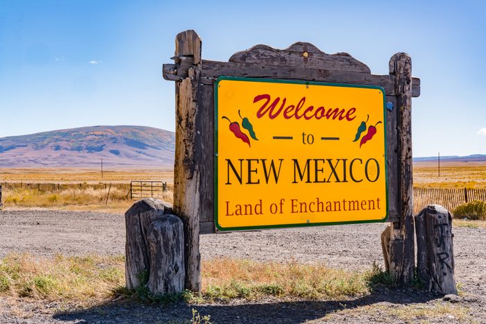 Welcome to New Mexico - Land of Enchantment