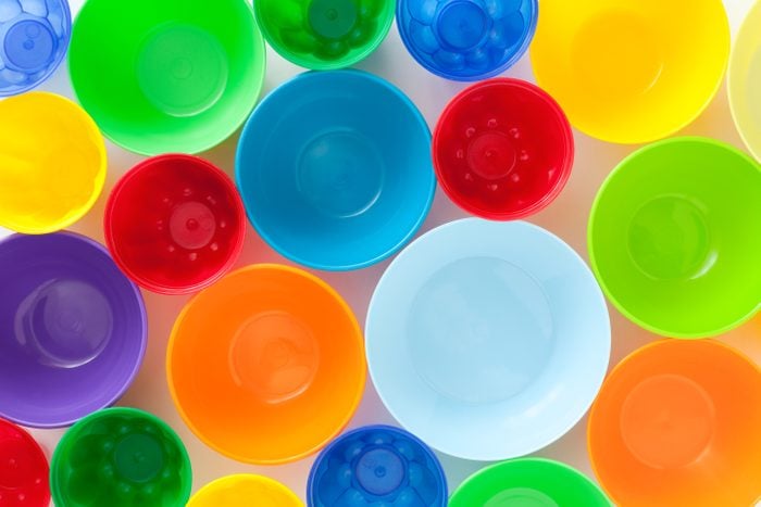 Plastic bowls