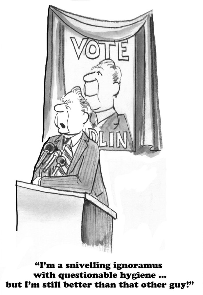 Candid Cartoons About Politics and Money