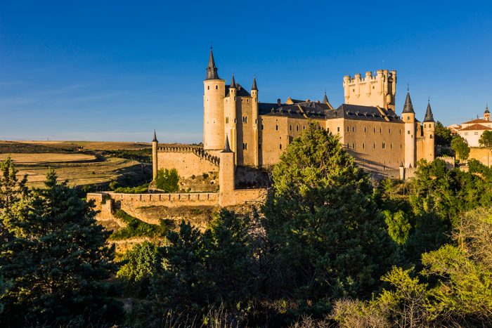 View of the Alcázar (Castle) de Segovia