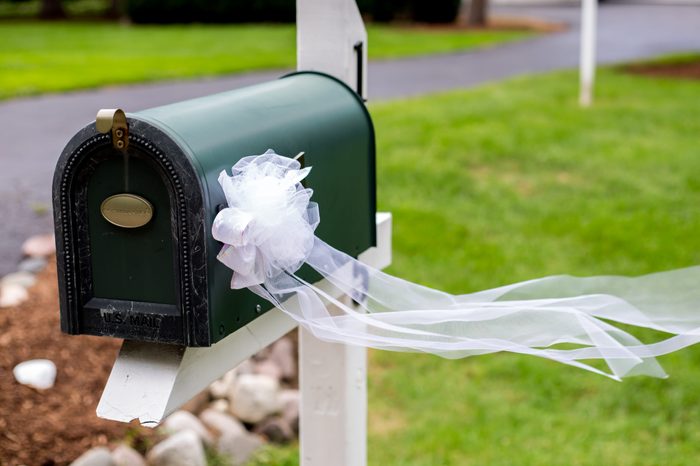 Mailbox with Bow