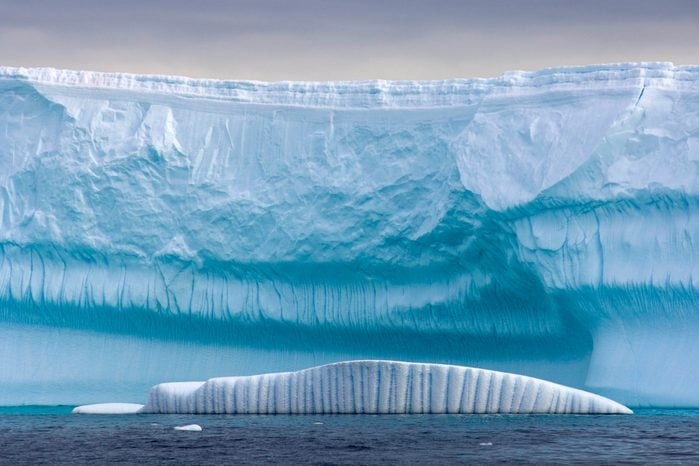 The Natural Sculptures Of Antarctic Icebergs