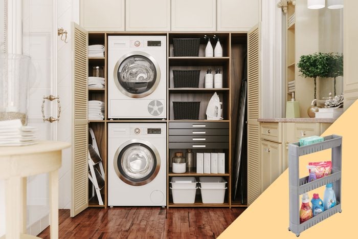 laundry room with suggested product