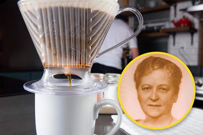 coffee filter and founder