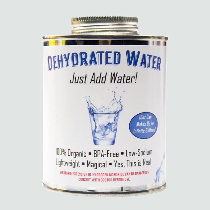 Dehydrated Water