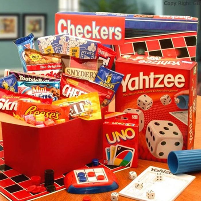 Family Game Night Gift Box for Dad