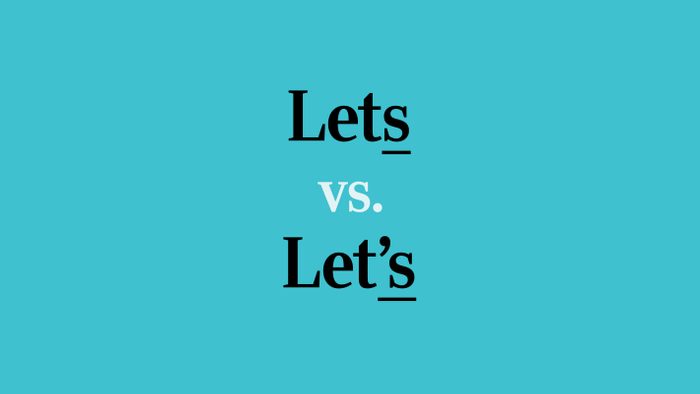 lets vs let's
