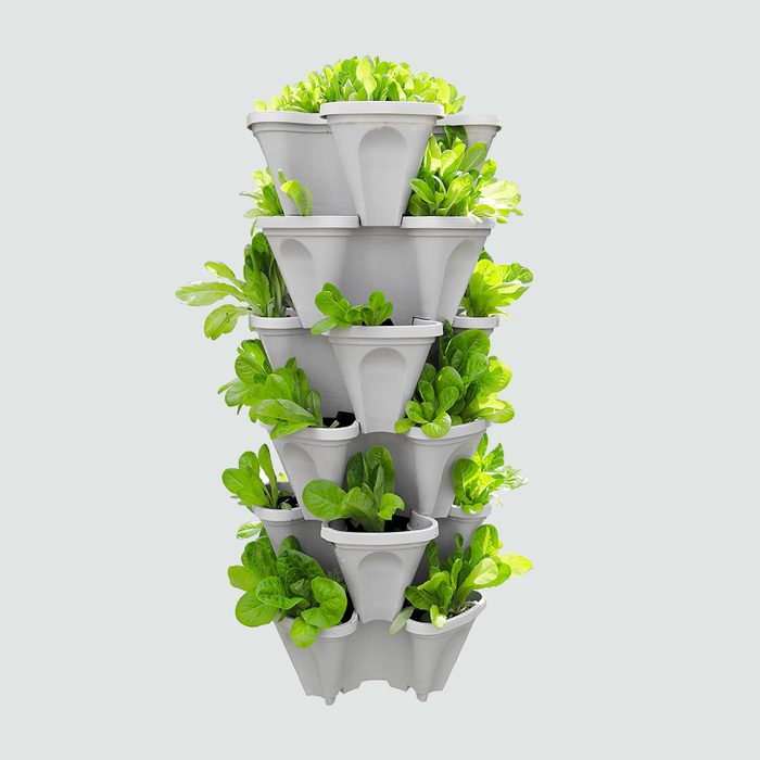 Five-Tier Strawberry and Herb Planter