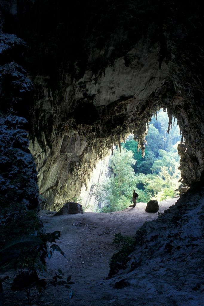 Temimina cave in PETAR - Parque Estadual Turistico do Alto...
