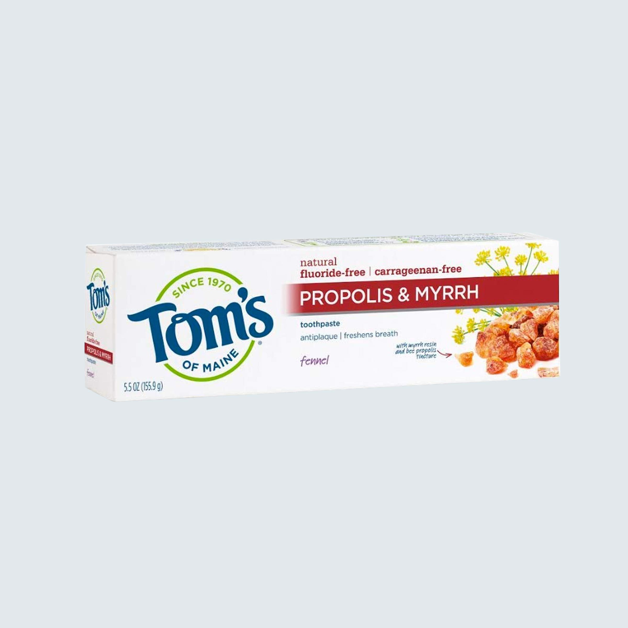 Toms of Maine toothpaste
