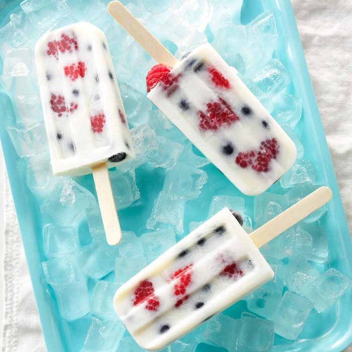 Berry White Ice Pops